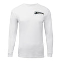 Front - Superman Mens Man Of Steel Lightning Long-Sleeved T-Shirt