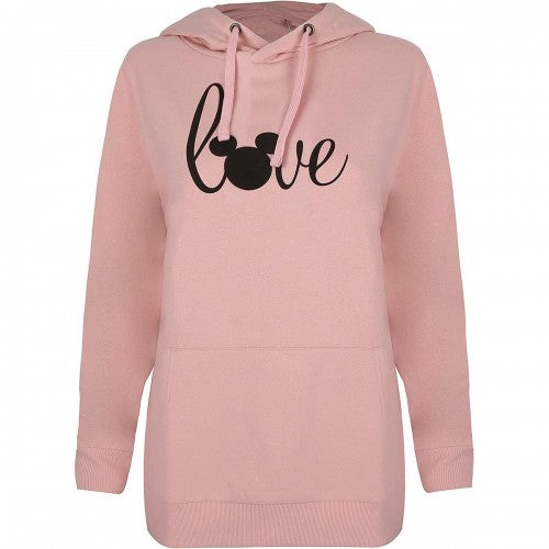 Pink mickey hoodie hotsell