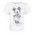 Front - Disney Womens/Ladies Mickey Mouse Sketch T-Shirt