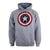 Front - Captain America Mens Shield Hoodie