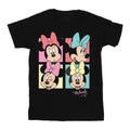 Front - Disney Girls Minnie Mouse Bow T-Shirt