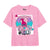 Front - Trolls Girls Bff Polaroid T-Shirt