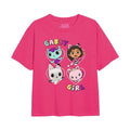 Front - Gabby´s Dollhouse Girls Friends Hearts T-Shirt