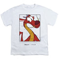 Front - Mulan Childrens/Kids 100th Anniversary Edition Mushu T-Shirt