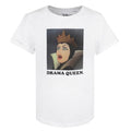 Front - Snow White And The Seven Dwarfs Womens/Ladies Drama Queen T-Shirt