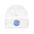 Front - NASA Mens Meatball Beanie