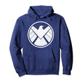 Front - Marvel Mens Shield Logo Hoodie