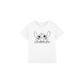 Front - Lilo & Stitch Childrens/Kids Relaxed Sketch T-Shirt