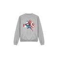 Front - Captain America Unisex Adult Holiday Outfit Sweatshirt