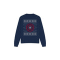 Front - Captain America Unisex Adult Shield Sweatshirt