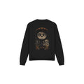 Front - Coco Unisex Adult Ernesto Miguel Hector Painted Poster With Skull Sweatshirt