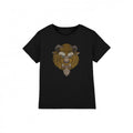 Front - Beauty And The Beast Childrens/Kids Beast Head T-Shirt