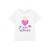 Front - Disney Princess Childrens/Kids Happy Hearts Day Valentine`s Day T-Shirt