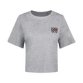 Front - MTV Womens/Ladies Logo Boxy Crop T-Shirt
