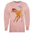 Front - Bambi Womens/Ladies Butterfly Sweatshirt