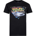 Front - Back To The Future Mens Tour Cotton T-Shirt