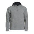 Front - Clique Mens Classic Melange Hoodie