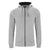 Front - Clique Mens Classic Melange Full Zip Hoodie