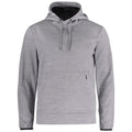 Front - Clique Mens Oakdale Melange Hoodie