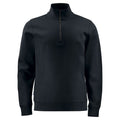 Front - Projob Mens Half Zip Sweatshirt