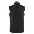 Front - Printer Mens Trial Softshell Body Warmer