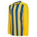 Front - Umbro Mens Milan Stripe Long-Sleeved Jersey