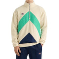 Front - Umbro Mens Panelled Quarter Zip Fleece Top