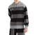 Front - Umbro Mens Multi Stripe Panelled Hoodie