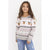 Front - Brave Soul Childrens/Kids Fairisle Christmas Jumper