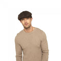 Front - Tom Franks Mens Herringbone Baker Boy Cap