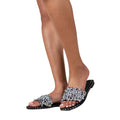 Front - Where´s That From Womens/Ladies Belle Sparkle Diamante Flat Sliders