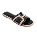 Front - Where´s That From Womens/Ladies Surge Cut Out Instep Strap Flat Sandals