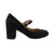 Front - Where´s That From Womens/Ladies Araceli Extra Extra Wide Block Heel Mary Janes