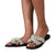 Front - Where´s That From Womens/Ladies Iona Pearl Wide Flat Sliders