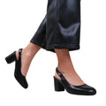 Front - Where´s That From Womens/Ladies Edith Sling Back Block Heel Shoes