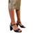 Front - Where´s That From Womens/Ladies Florence Ankle Strap Medium Block Heel High Heels