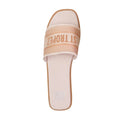 Front - Where´s That From Womens/Ladies Candour Textile Slip-on Flip Flops