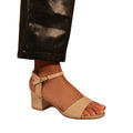 Front - Where´s That From Womens/Ladies Adrianna Strappy Wide Mid High Block Sandals