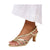 Front - Where´s That From Womens/Ladies Mykonos Sling Back Wide Low Block Heel Sandals