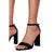 Front - Where´s That From Womens/Ladies Skye Strappy Suede Buckle Block Heel Sandals