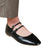 Front - Where´s That From Womens/Ladies Detox PU Strappy Ballerina Flats