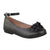 Front - Where´s That From Girls Lacen Flower Ankle Strap Flatform Mary Janes