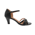 Front - Where´s That From Womens/Ladies Artemis Faux Leather Mid Heel Sandals