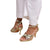 Front - Where´s That From Womens/Ladies Cyprus Metallic Multi Crossover Strap Wide Mid Heel Sandals