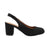 Front - Where´s That From Womens/Ladies Edith Suede Sling Back Wide Block Heel Shoes