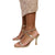 Front - Where´s That From Womens/Ladies Florida Barely There Faux Leather Crossover Strap Wide Sandals