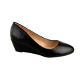 Front - Where´s That From Womens/Ladies Kieran Low Wedge Court Shoes