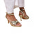 Front - Where´s That From Womens/Ladies Cyprus Crossover Strap Mid Heel Sandals