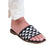 Front - Where´s That From Womens/Ladies Sycamore Textured Single Strap Flat Sandals