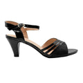 Front - Where´s That From Womens/Ladies Stormi Buckle Wide Low Heel Sandals